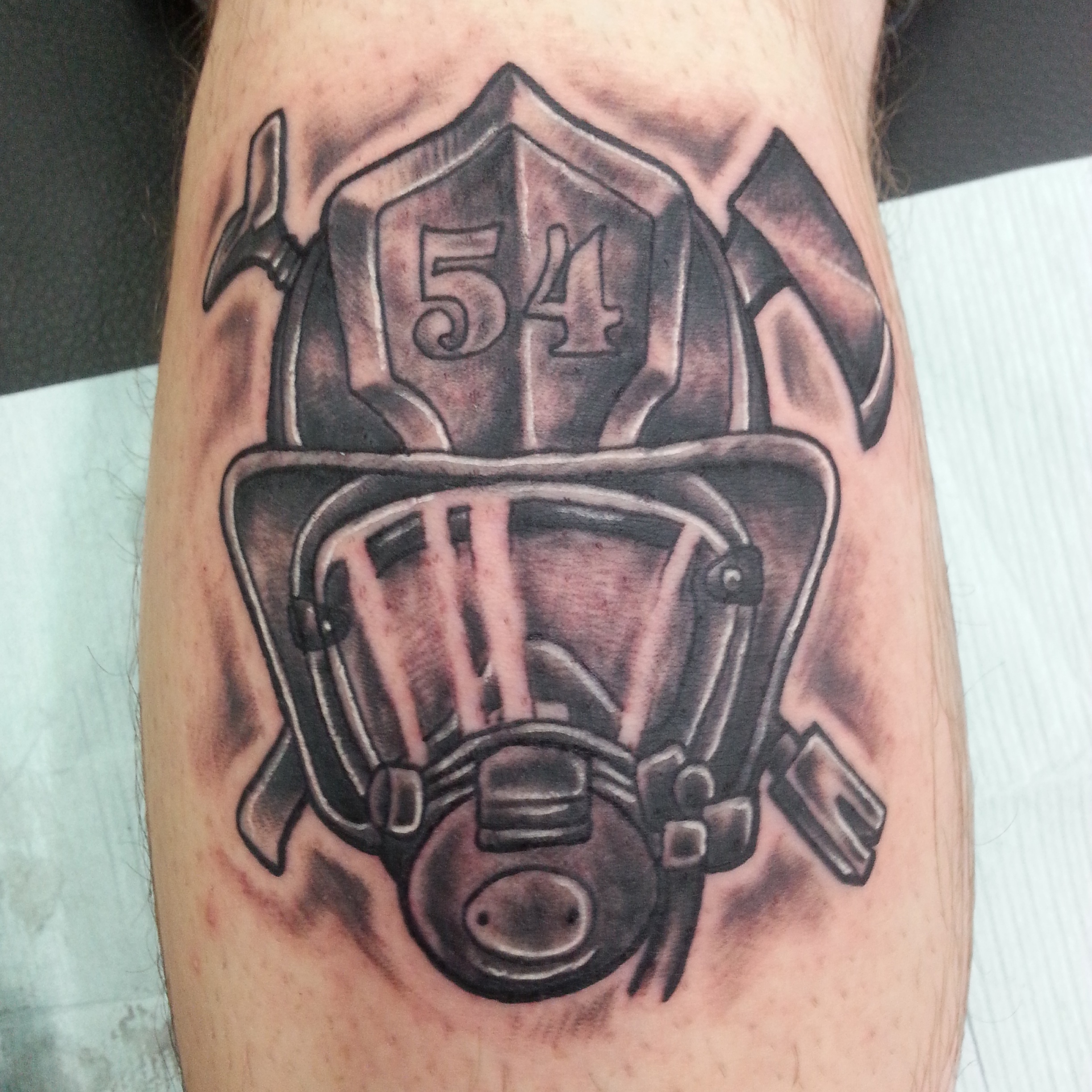 Discover more than 73 firefighter helmet tattoo  incdgdbentre