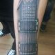 Black and Grey Guitar Custom - Rayzor Tattoos - Harrisburg Tattoo Studio - Ray Young - Tattoo Artist