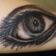 Detailed Eyeball - Rayzor Tattoos - Harrisburg Tattoo Studio - Ray Young - Tattoo Artist