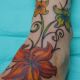 Large Flower Foot - Ray Young - Rayzor Tattoos - Harrisburg Tattoo Studio