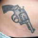 Gun on Hip - Rayzor Tattoos - Harrisburg Tattoo Shop - Ray Young