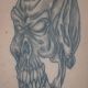 Skully Portrait - Rayzor Tattoos - Hershey Tattoo Shop - Ray Young